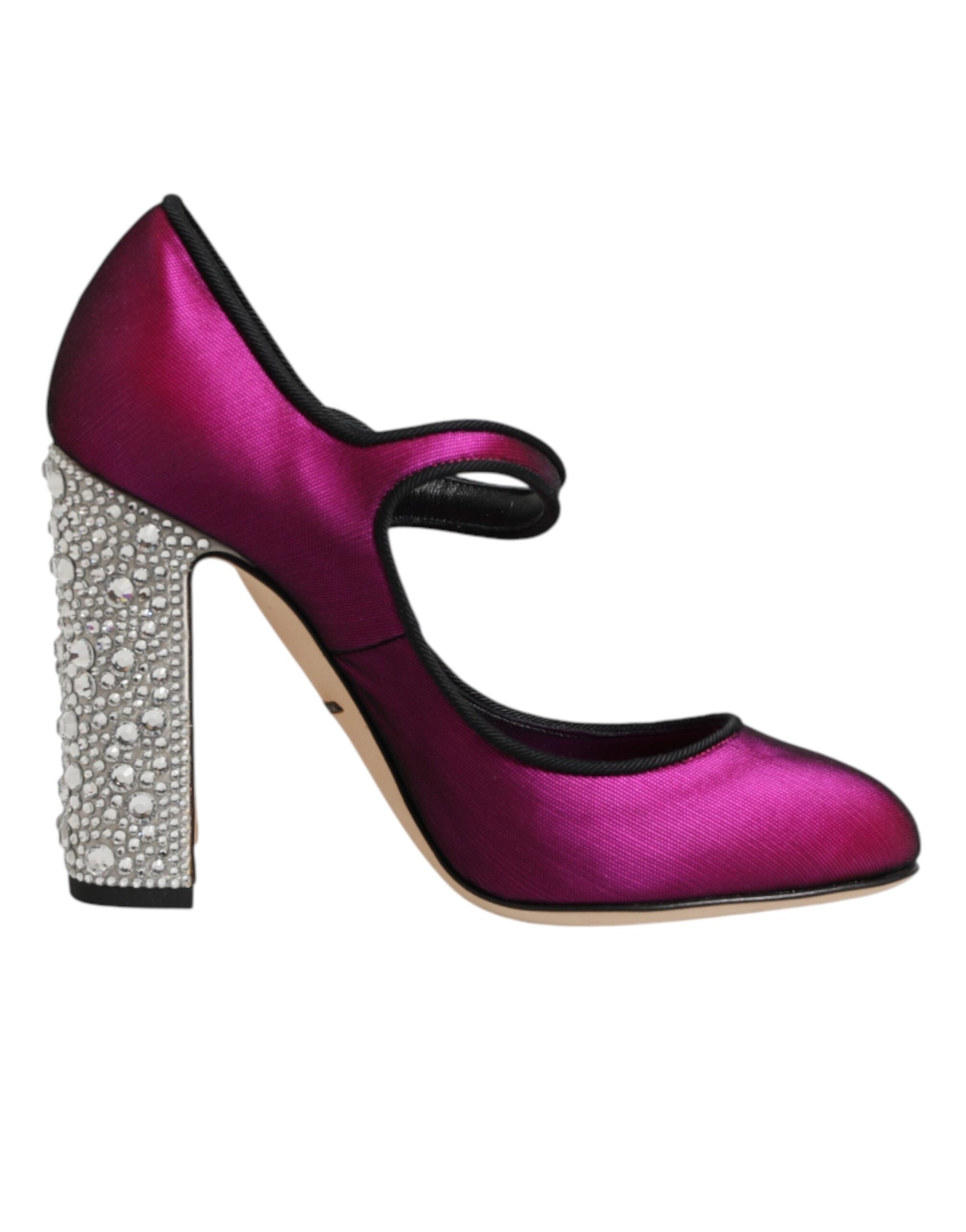 Dolce &amp; Gabbana Pink Embellished High Heels Pumps Shoes