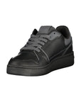Tommy Hilfiger Black Polyurethane Women Sneaker