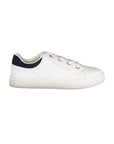 Tommy Hilfiger Bianco Polyurethane Women Sneaker