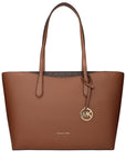 Michael Kors Brown Leather Shoulder Bag