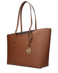 Michael Kors Brown Leather Shoulder Bag