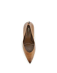 Miu Miu Beige Leather High Heel Pumps
