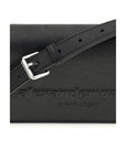 Alexander Wang Black Calf Leather Bos Taurus Shoulder Bag