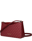 Michael Kors Red Fabric Crossbody Bag