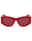 Ferragamo Multicolor Acetate Sunglasses