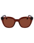 Ferragamo Brown Injected Sunglasses