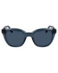 Ferragamo Blue Injected Sunglasses