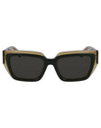 Ferragamo Bicolor Acetate Sunglasses