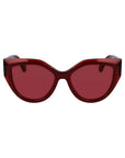 Ferragamo Multicolor Acetate Sunglasses