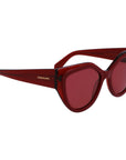 Ferragamo Multicolor Acetate Sunglasses