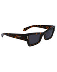 Ferragamo Brown Acetate Sunglasses