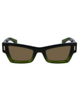 Ferragamo Bicolor Acetate Sunglasses