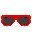 Ferragamo Multicolor Acetate Sunglasses