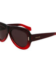 Ferragamo Multicolor Acetate Sunglasses