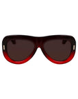 Ferragamo Multicolor Acetate Sunglasses