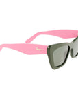 Ferragamo Bicolor Acetate Sunglasses