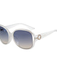 Guess White Injected Sunglasses