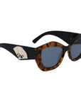 Karl Lagerfeld Brown Acetate Sunglasses