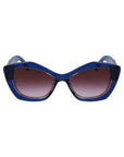 Karl Lagerfeld Blue Acetate Sunglasses