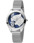 Just Cavalli Gray Stainless Steel Bracelet Watch