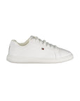 Tommy Hilfiger Bianco Polyurethane Women Sneaker