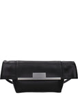 Max Mara Black Leather Shoulder Bag