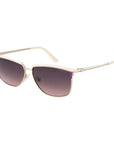 Guess White Metal Sunglasses