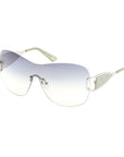 Guess Gray Metal Sunglasses