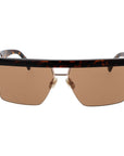 Max Mara Brown Plastic Sunglasses