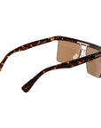 Max Mara Brown Plastic Sunglasses