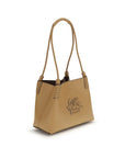 Etro Beige Calf Leather Bos Taurus Shoulder Bag