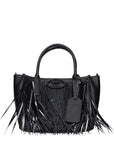 Valentino Garavani Black Leather Handbag