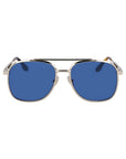 Victoria Beckham Gold Metal Sunglasses