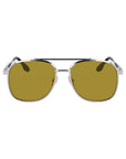 Victoria Beckham Gray Metal Sunglasses