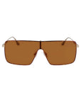 Victoria Beckham Gold Metal Sunglasses