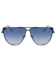Victoria Beckham Blue Metal Sunglasses