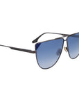 Victoria Beckham Blue Metal Sunglasses
