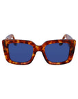 Victoria Beckham Brown Acetate Sunglasses