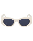 Victoria Beckham Gray Acetate Sunglasses