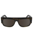 Victoria Beckham Brown Acetate Sunglasses