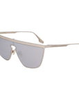 Victoria Beckham Gray Metal Sunglasses