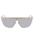 Victoria Beckham Gray Metal Sunglasses