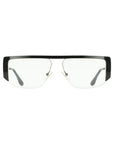 Victoria Beckham Black Metal Sunglasses