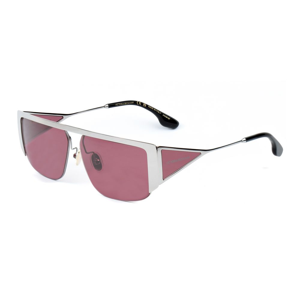 Victoria Beckham Gray Metal Sunglasses