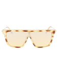 Victoria Beckham Brown Acetate Sunglasses