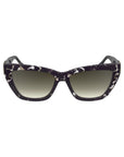 Victoria Beckham Black Acetate Sunglasses