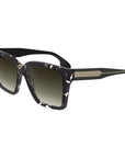 Victoria Beckham Brown Acetate Sunglasses