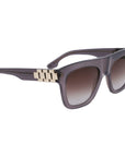Victoria Beckham White Acetate Sunglasses