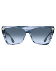 Victoria Beckham Gray Acetate Sunglasses