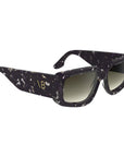 Victoria Beckham Black Acetate Sunglasses